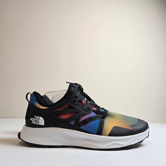 The North Face Oxeye Super Sonic Blue Gradient Sz 11 Pride Rainbow Hiking Trail - Picture 1 of 6